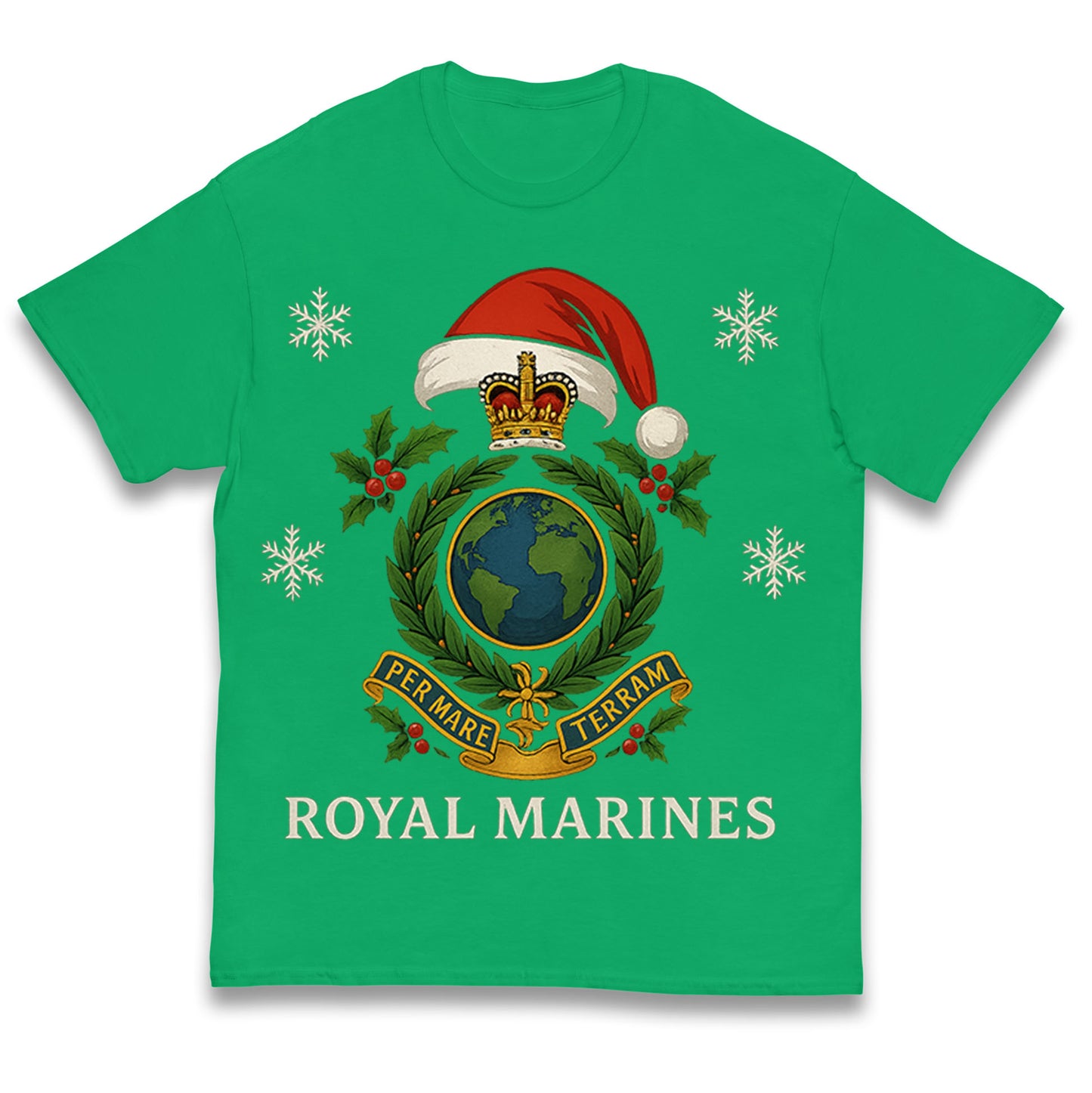 Royal Marines Christmas Kids T Shirt