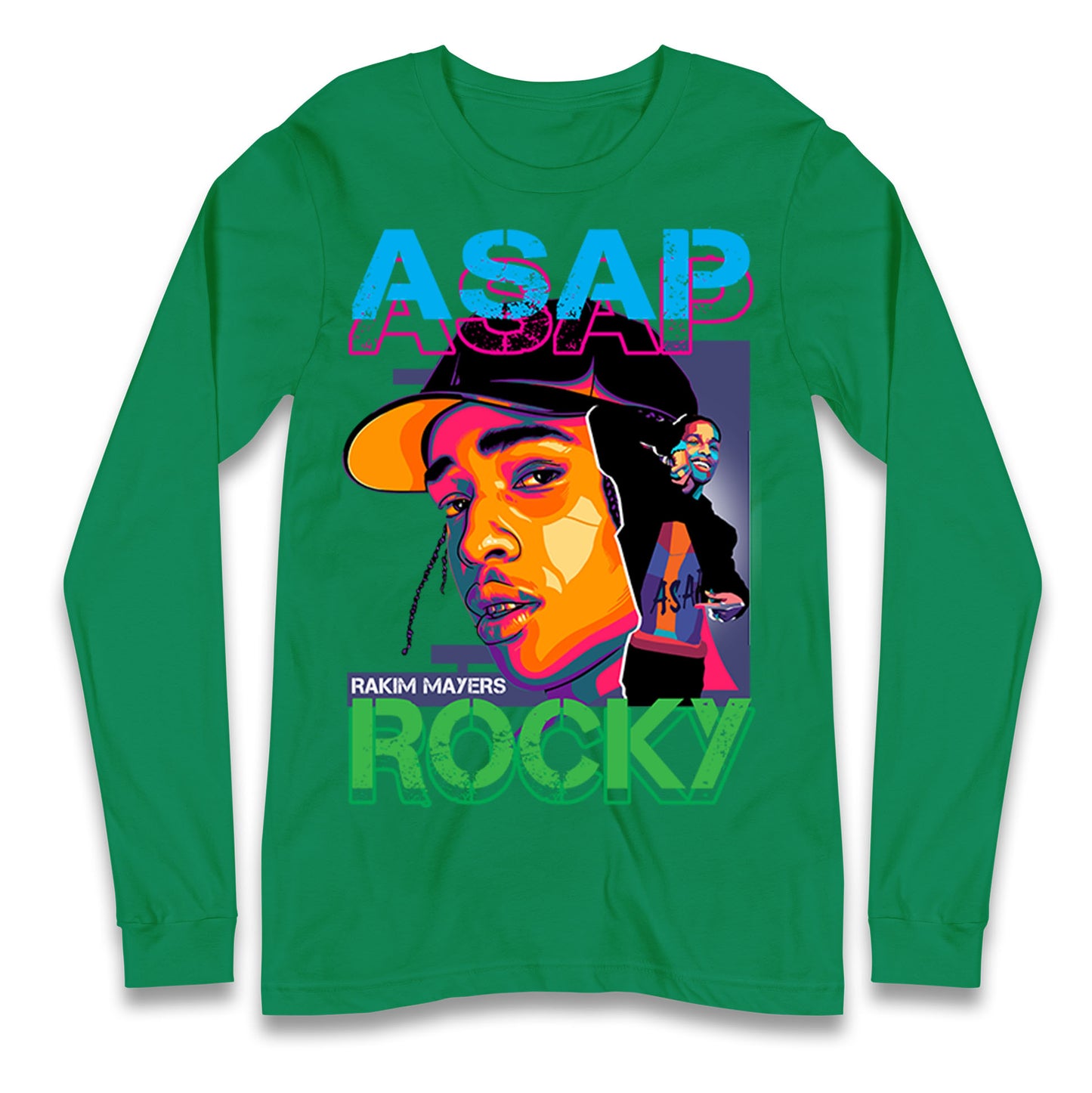 ASAP Rocky Rakim Mayers Longsleeve T Shirt
