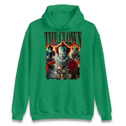 The Clown Halloween Bootleg Unisex Hoodie