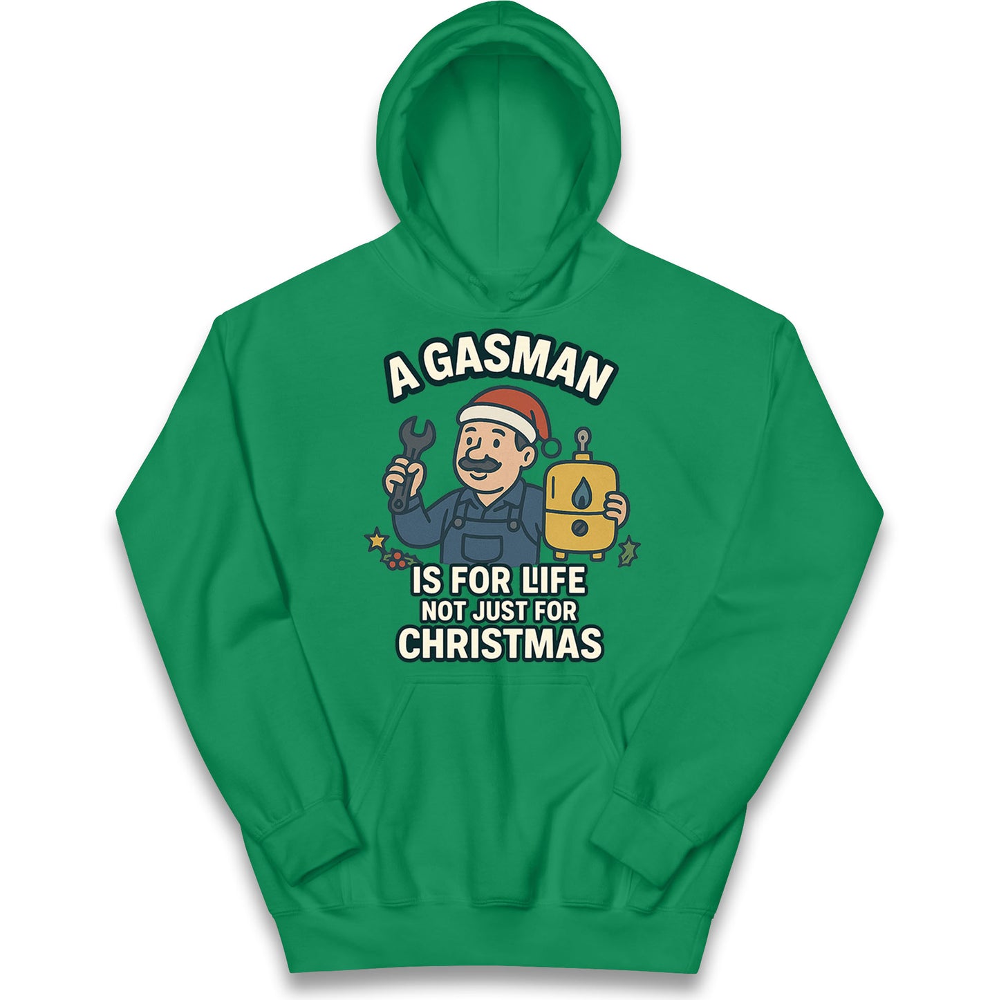 Gasman Christmas Kids Hoodie