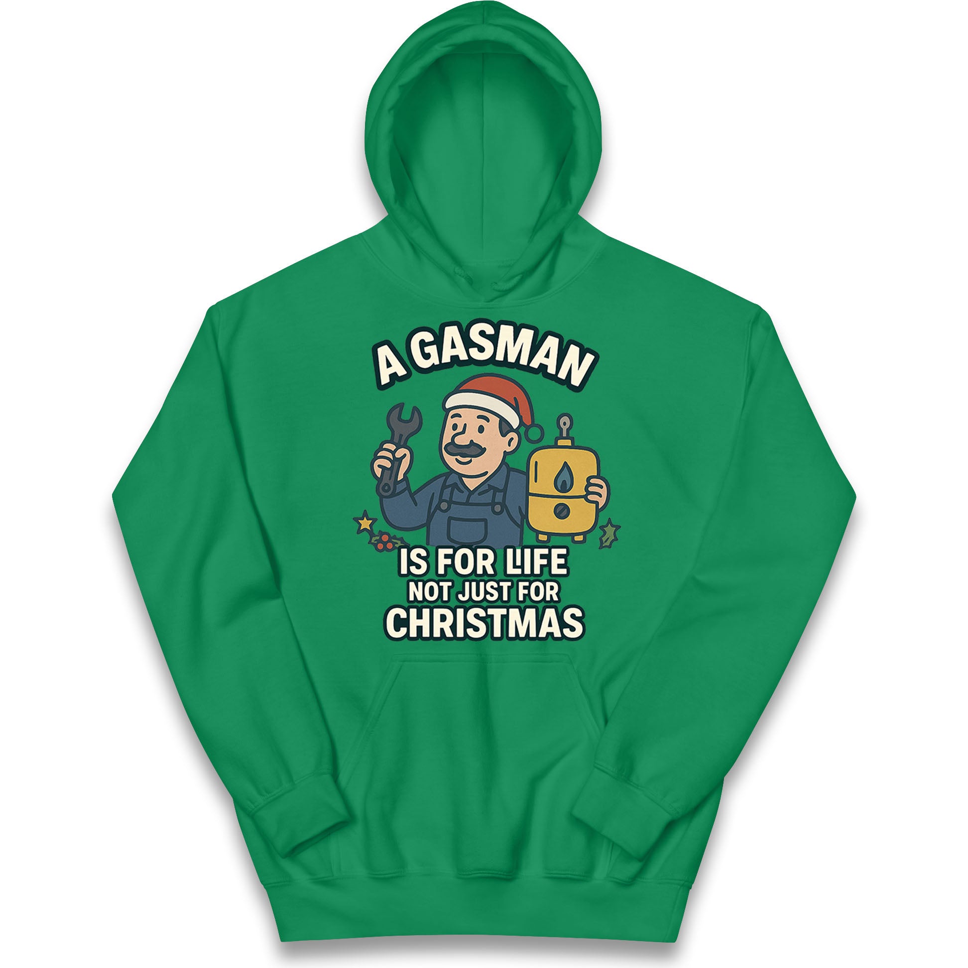Gasman Christmas Kids Hoodie