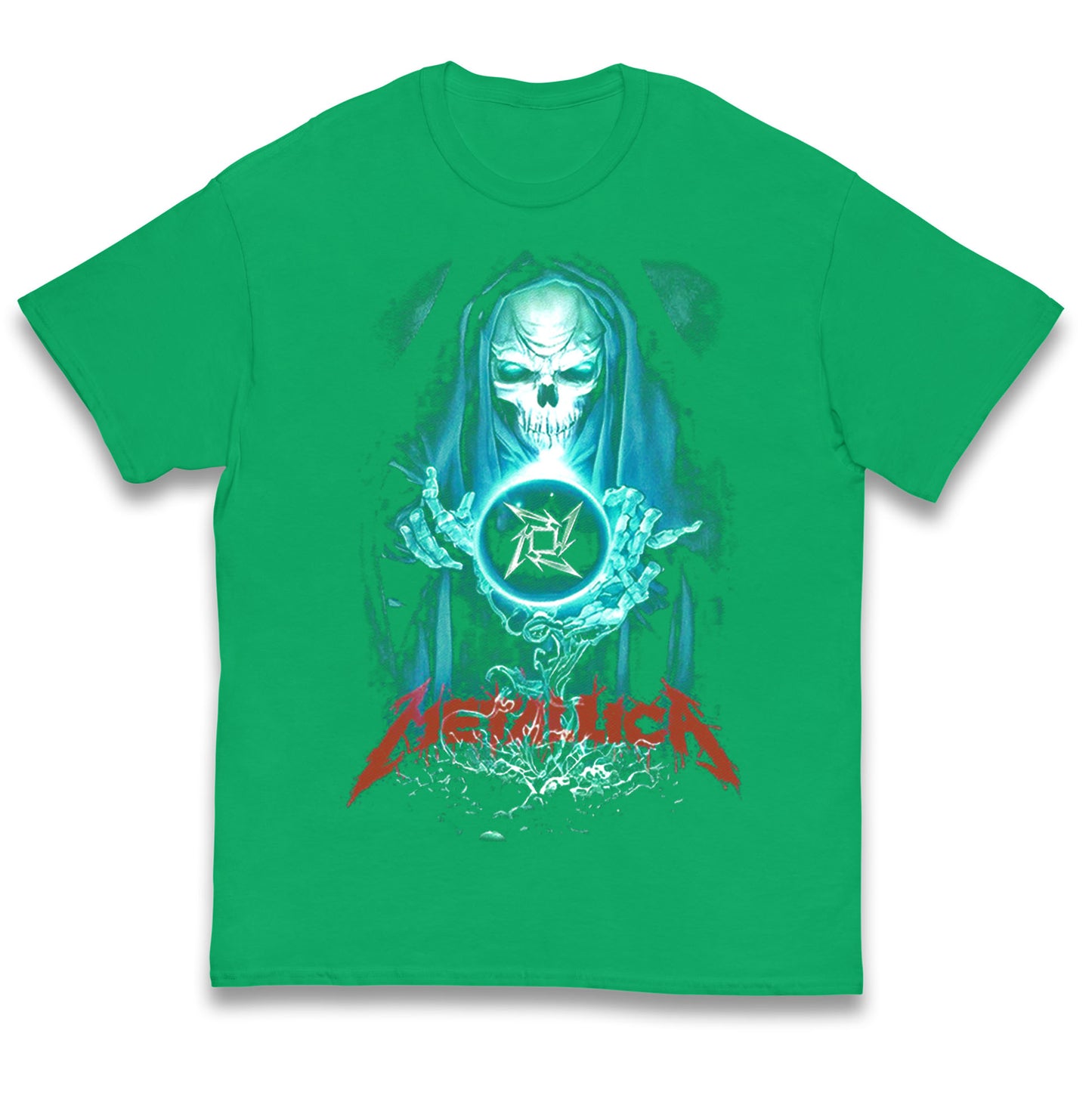 Metallica Skellington Sorcerer Kids T Shirt