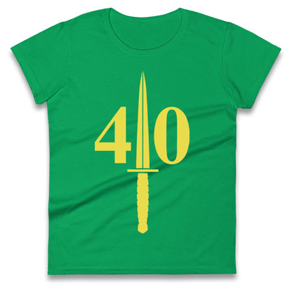 40 Commando Ladies T Shirt