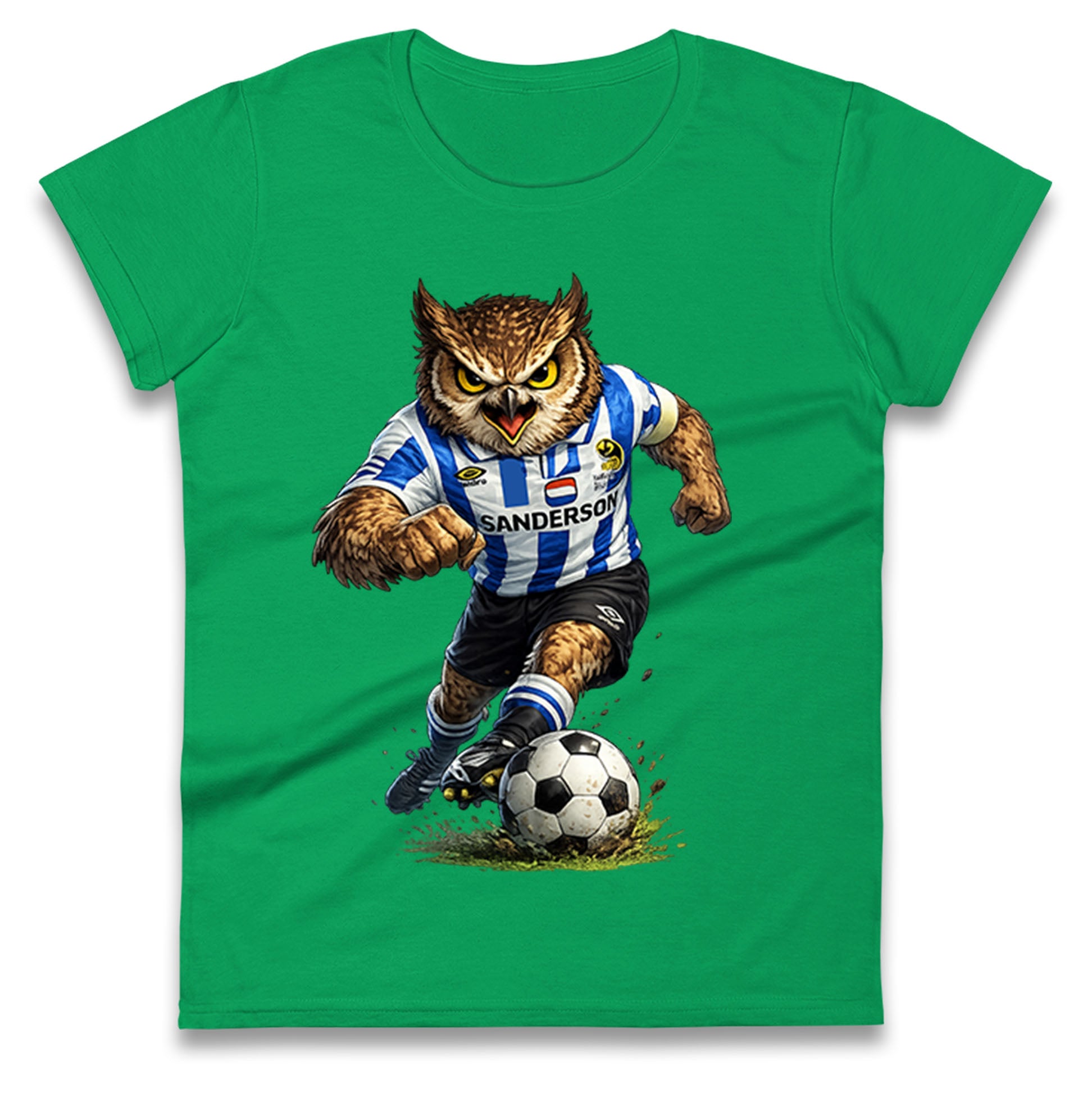 Classic Sheffield Wednesday Football Ladies T Shirt