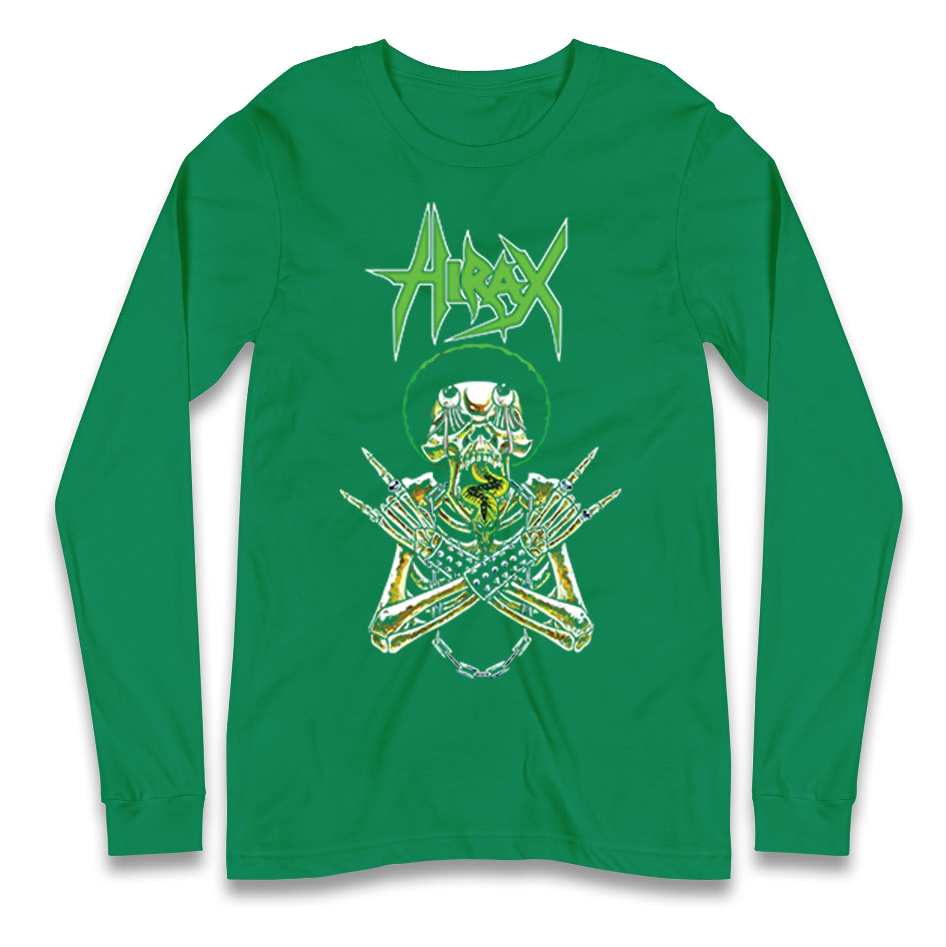Hirax Rock Band Longsleeve T Shirt