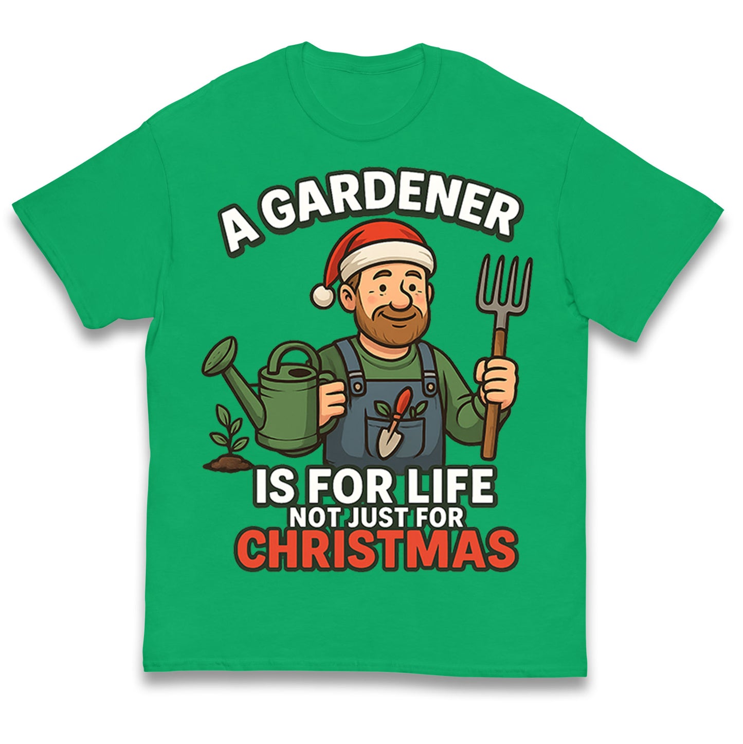 Gardener Christmas Kids T Shirt