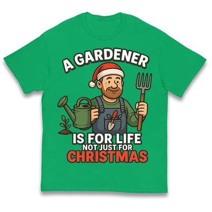 Gardener Christmas Kids T Shirt