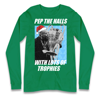 Pep Guardiola Christmas Longsleeve T Shirt