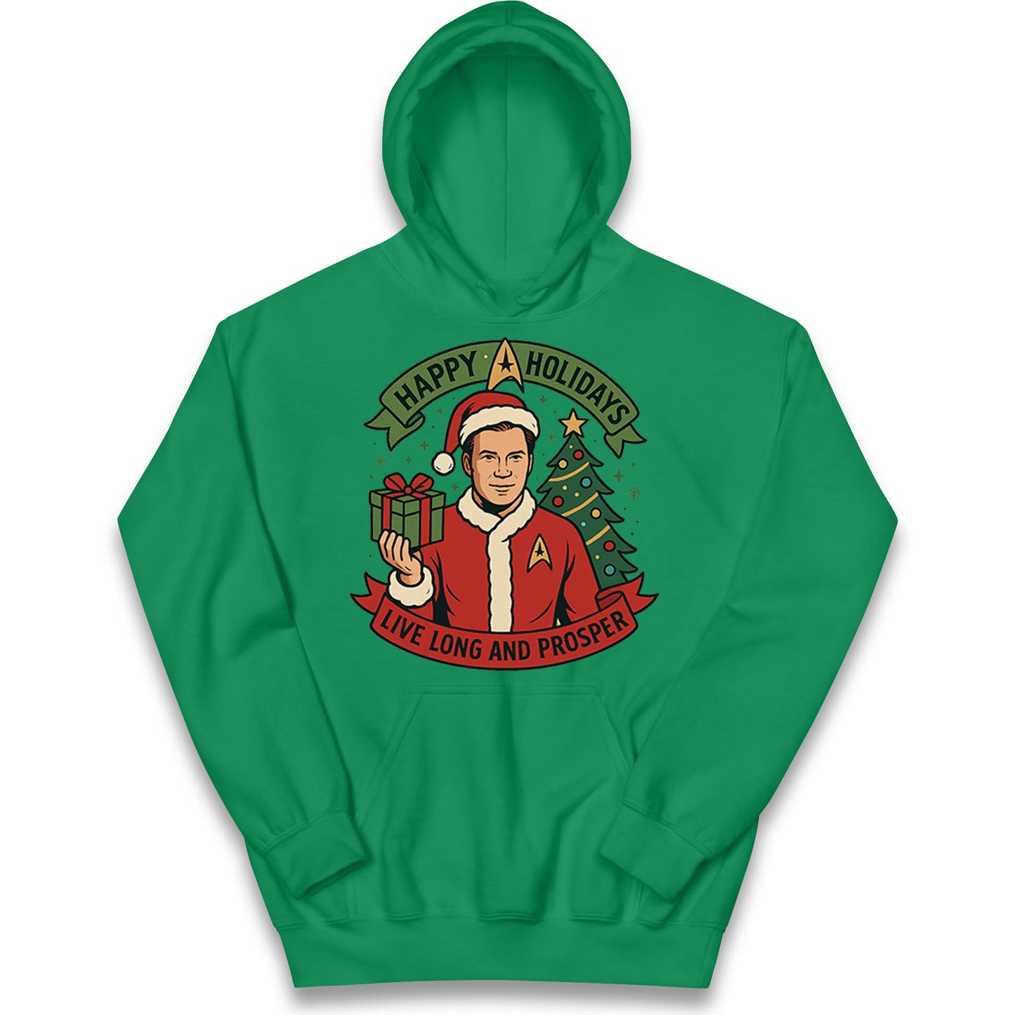 Star Trek Christmas Kids Hoodie