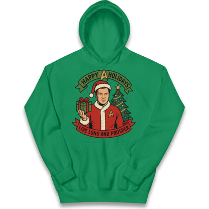 Star Trek Christmas Kids Hoodie