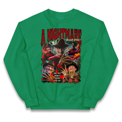 Freddy Krueger Bootleg Halloween Kids Jumper