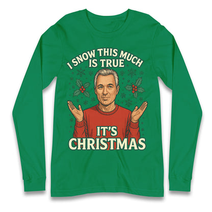 Martin Kemp Christmas Longsleeve T Shirt