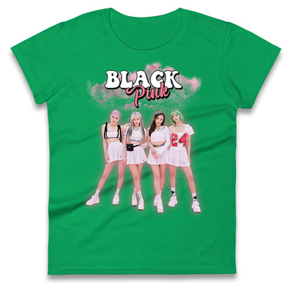 Blackpink K Pop Idol Band Ladies T Shirt 