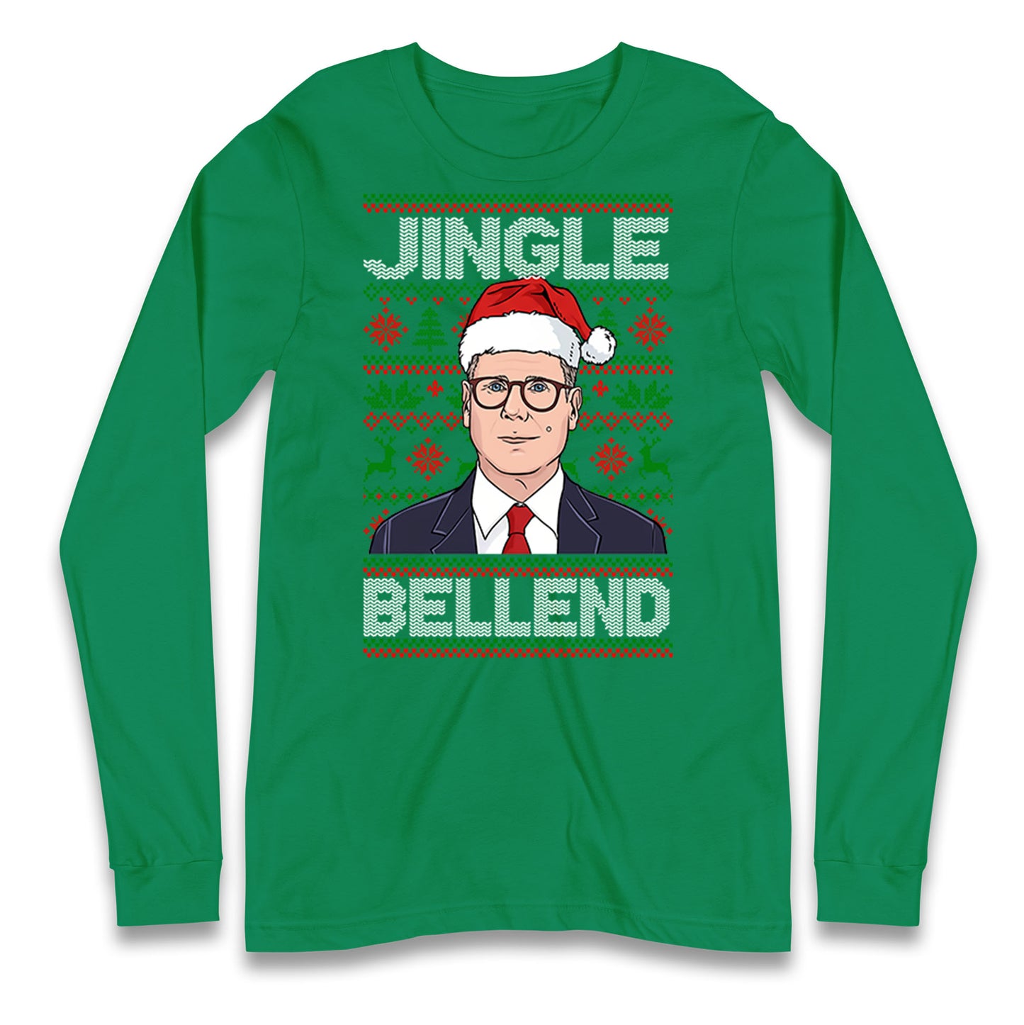 Keir Starmer Jingle Bell End Longsleeve T Shirt