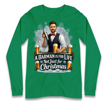Barman Christmas Longsleeve T Shirt