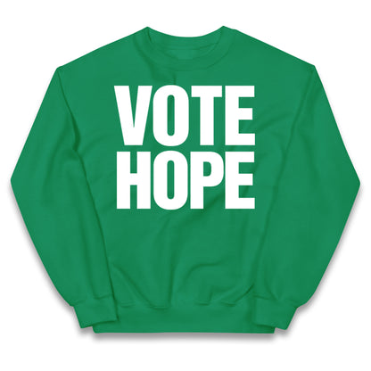 Vote hope Kids Jumper