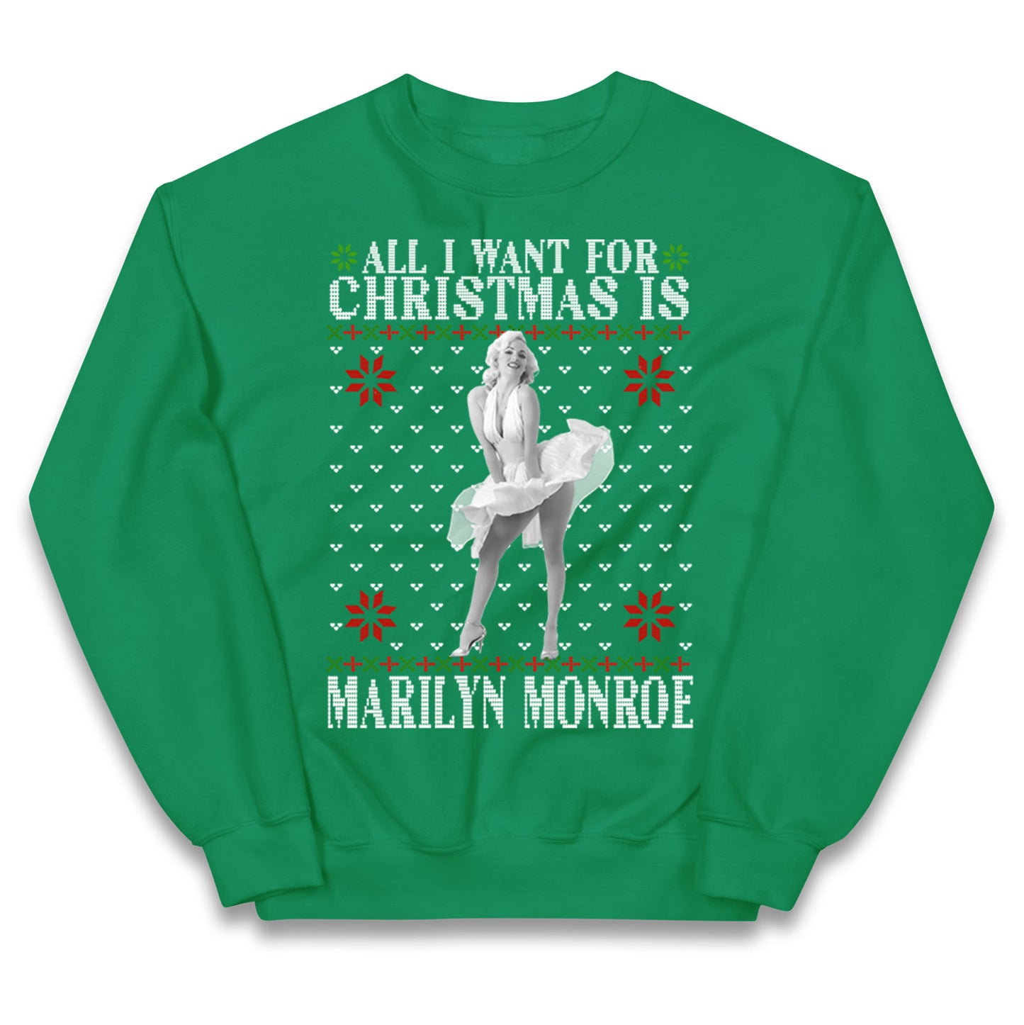 marilyn monroe christmas jumper