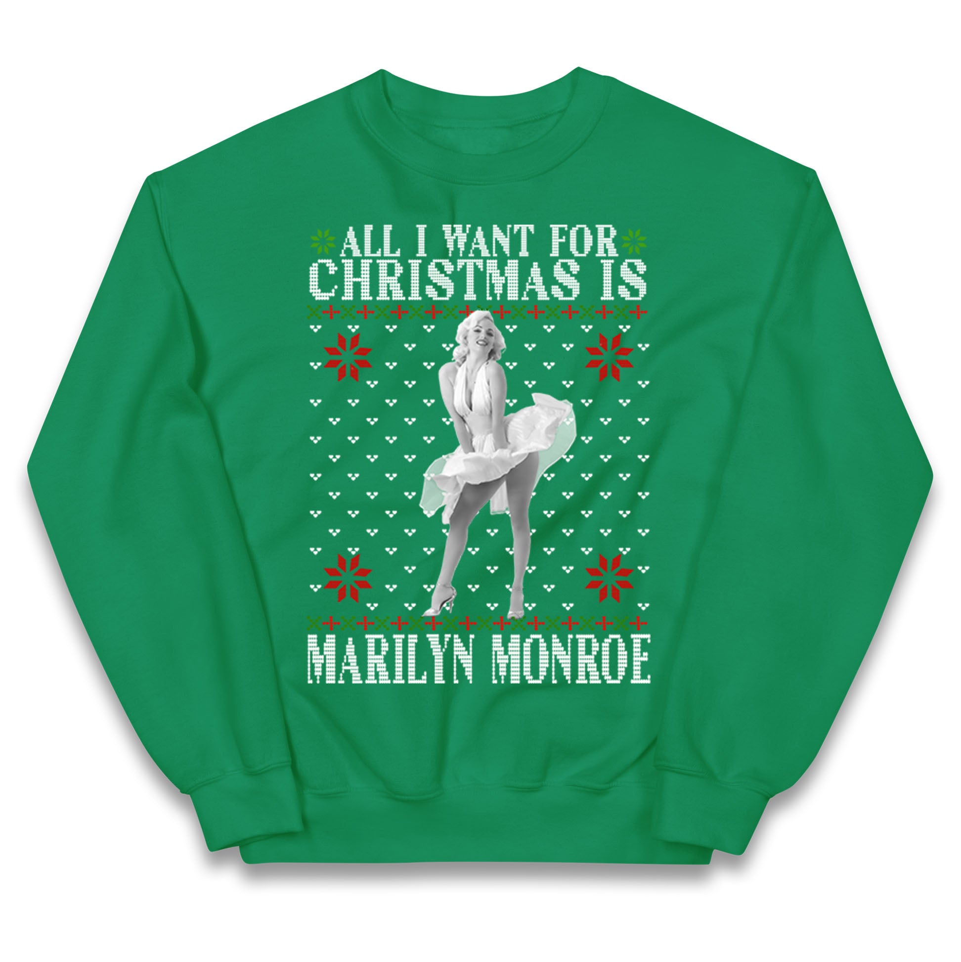 marilyn monroe christmas jumper
