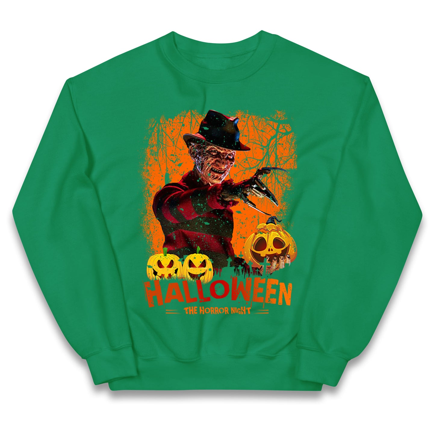 Freddy Krueger Halloween Horror Night Kids Jumper