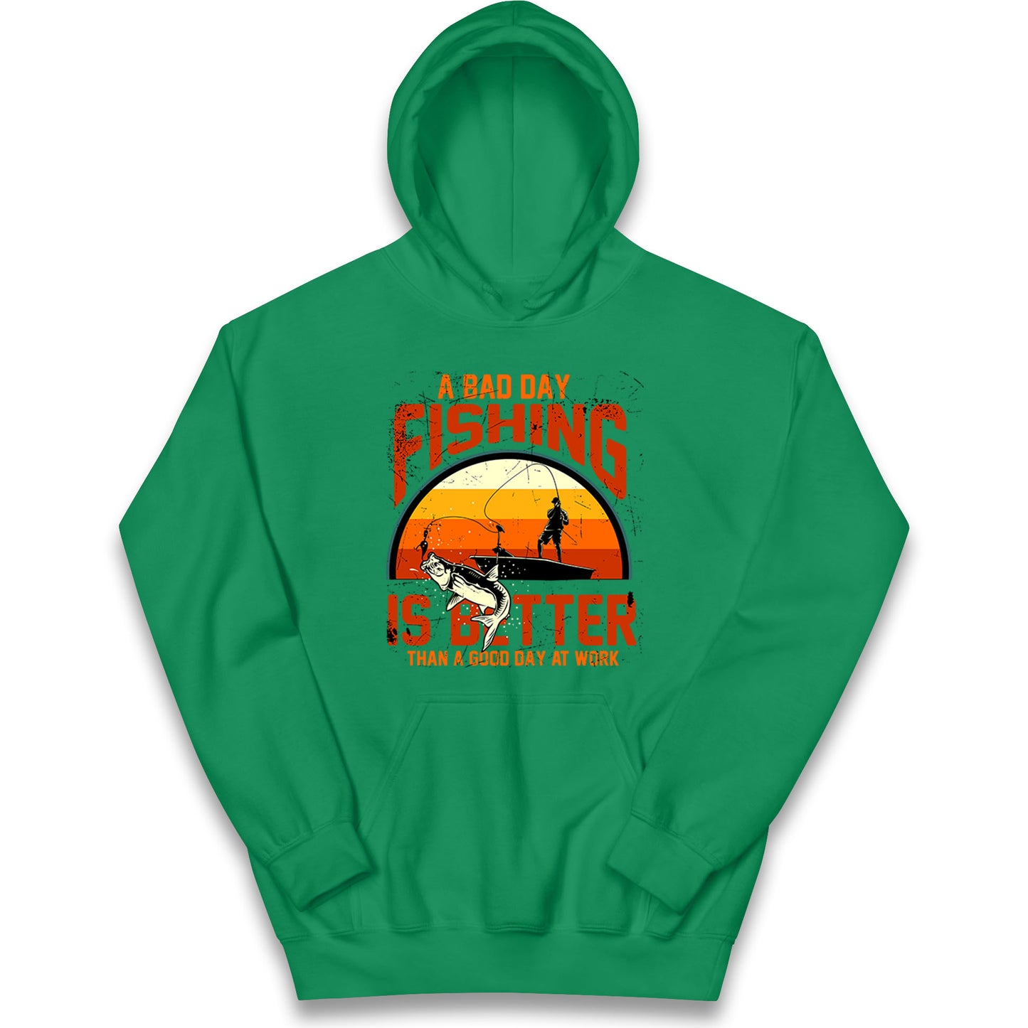 I love fishing Kids Hoodie