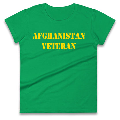 Afghanistan Veteran Ladies Shirt