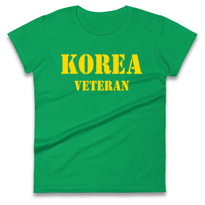 Korea Veteran Ladies T Shirt