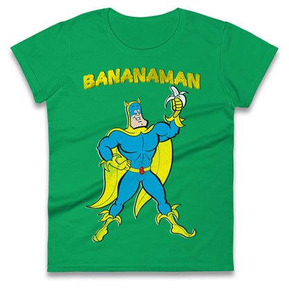 Bananaman Ladies T Shirt 