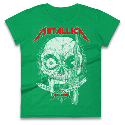 Metallica 2013 Kuala lumpur Ladies T Shirt