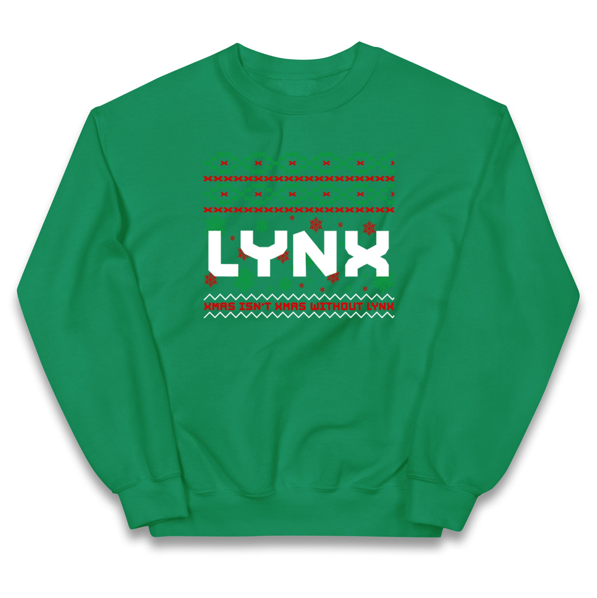 Lynx Christmas Kids Jumper