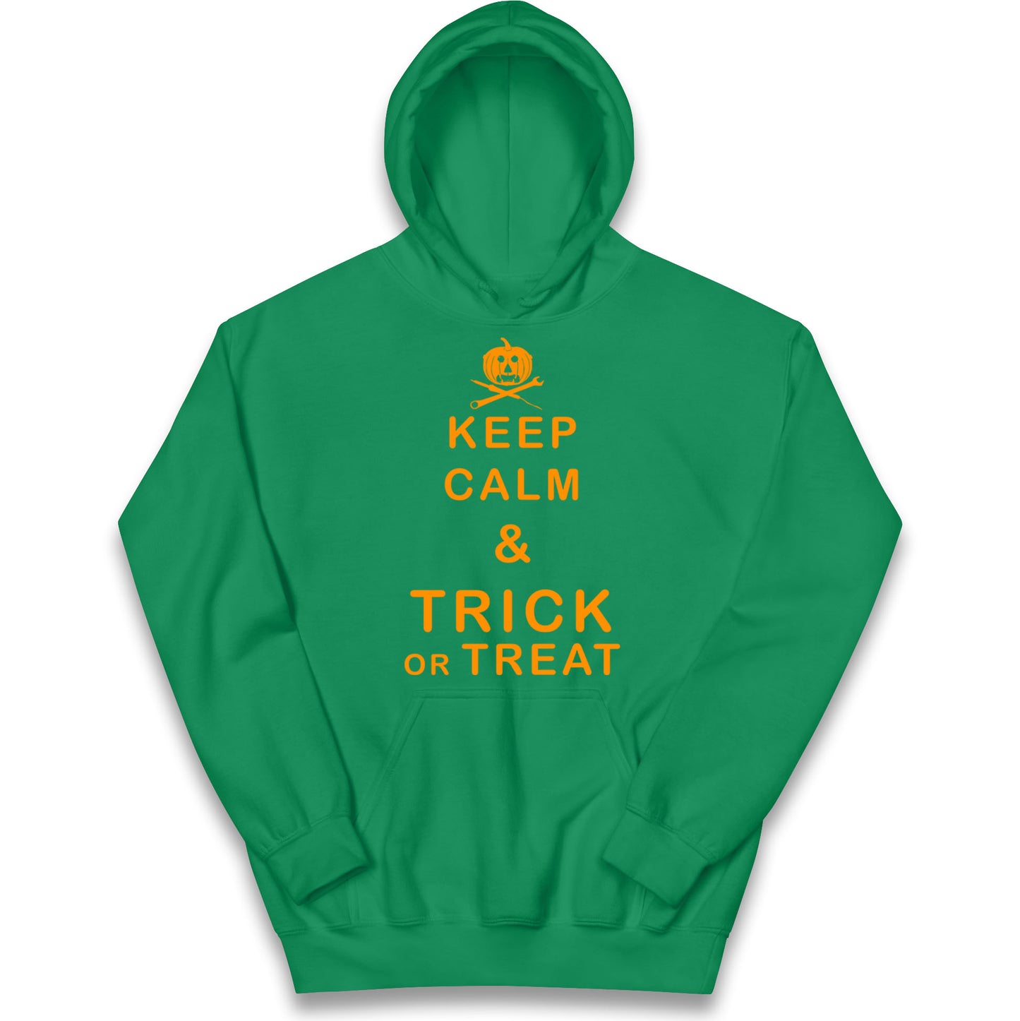 Keep Calm And Trick Or Treat Halloween Hoodie
