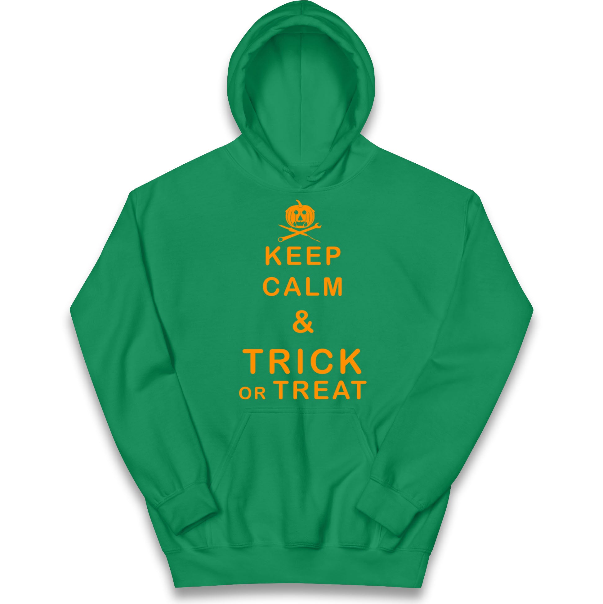 Keep Calm And Trick Or Treat Halloween Hoodie
