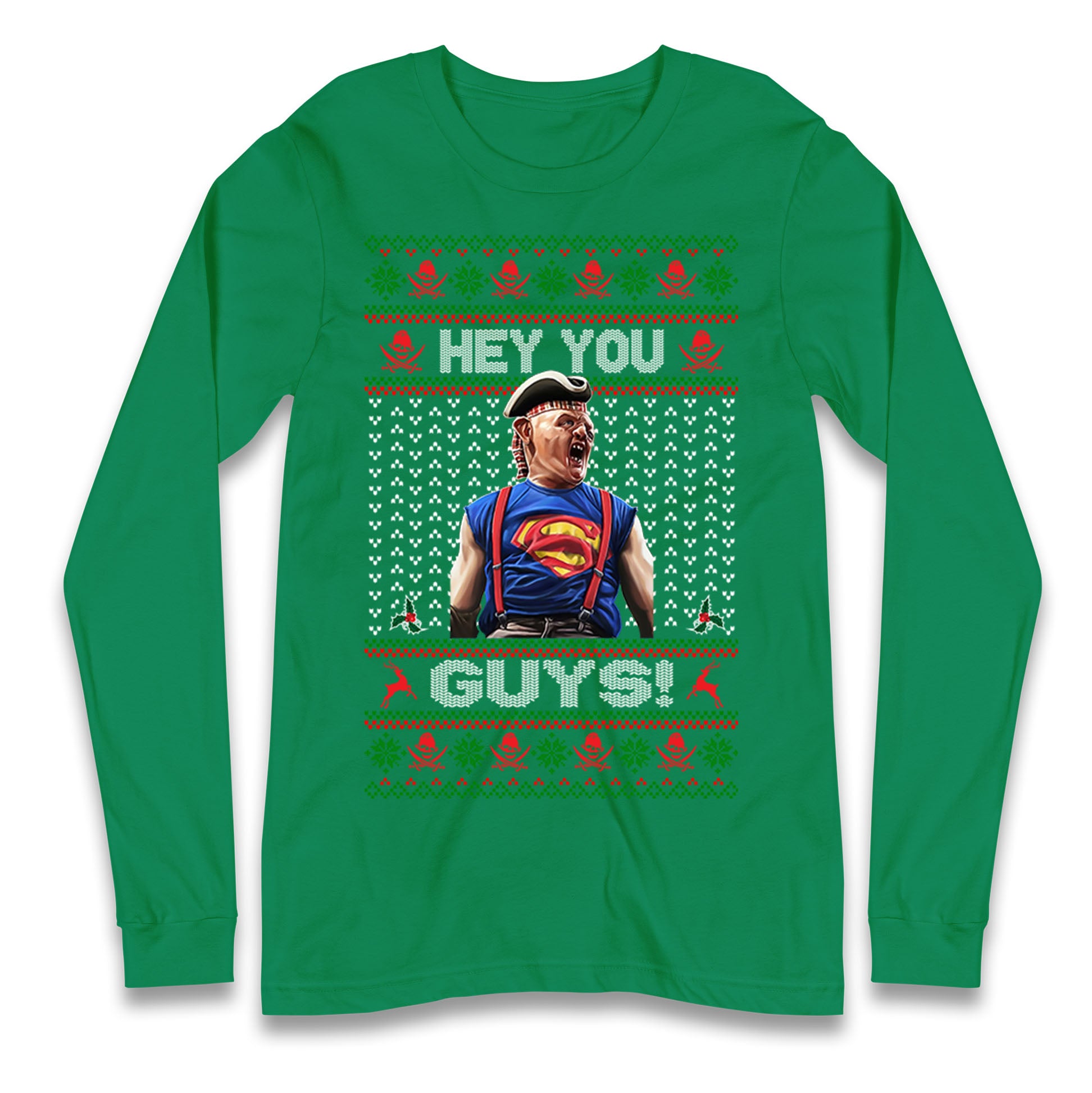 Goonies Sloth Christmas Longsleeve T Shirt