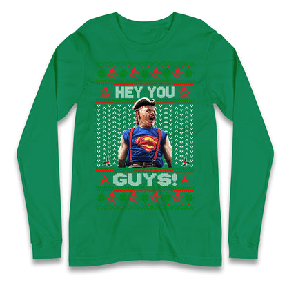 Goonies Sloth Christmas Longsleeve T Shirt