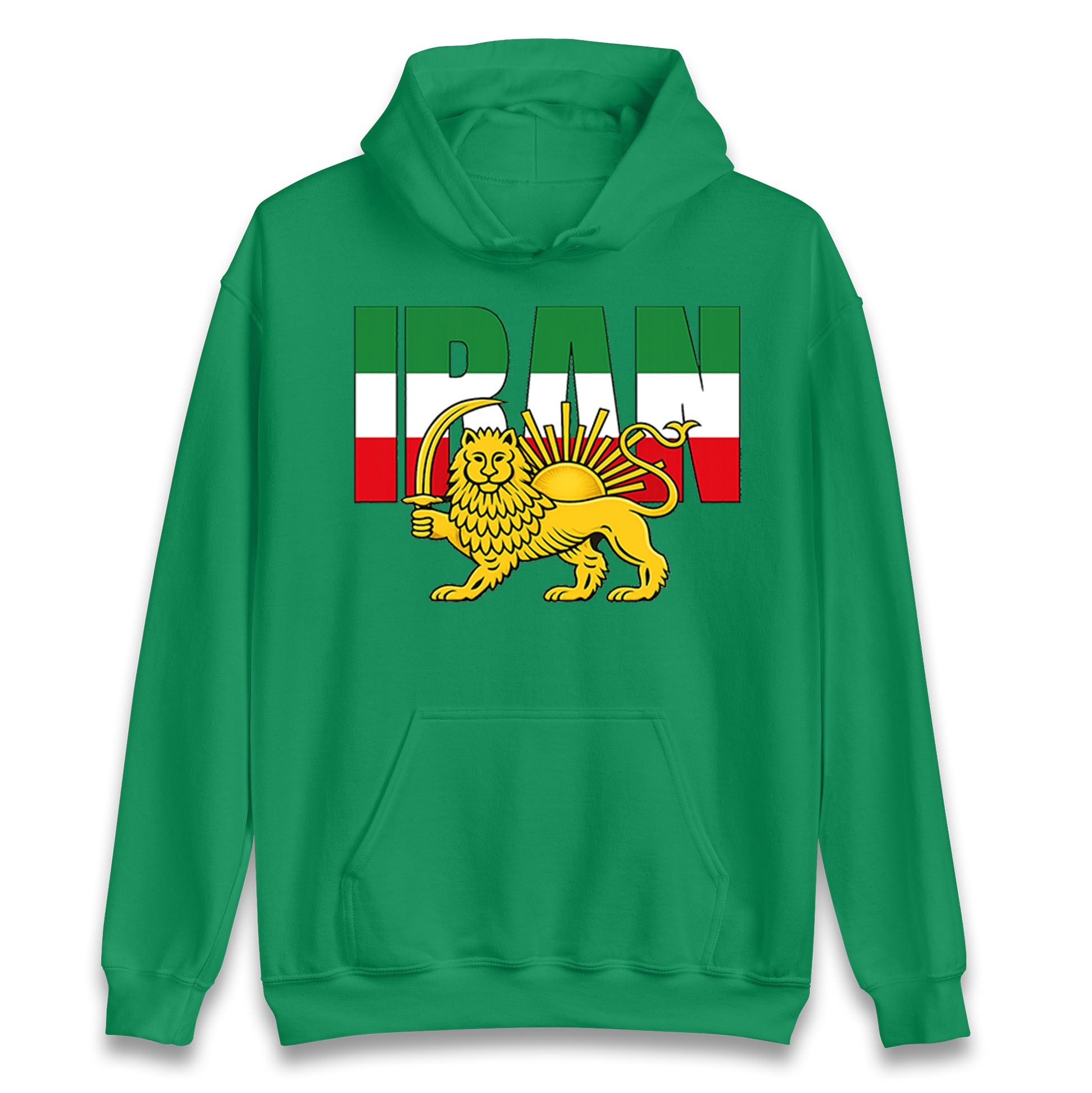Iran Flag Hoodie 