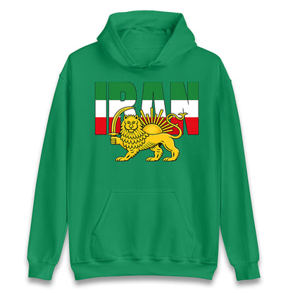 Iran Flag Hoodie 