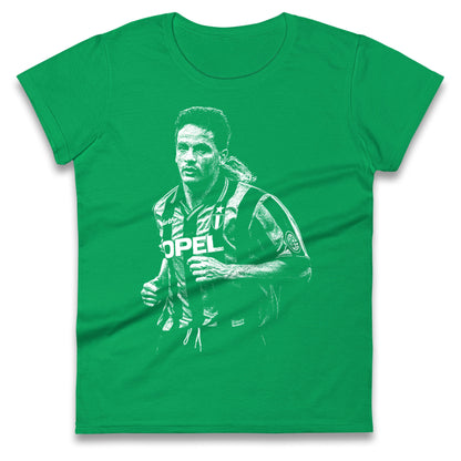 Roberto Baggio Italy Ladies T Shirt
