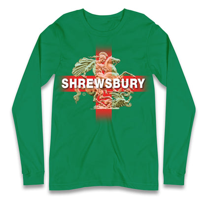 Shrewsbury St George & The Dragon Long Sleeve T Shirt