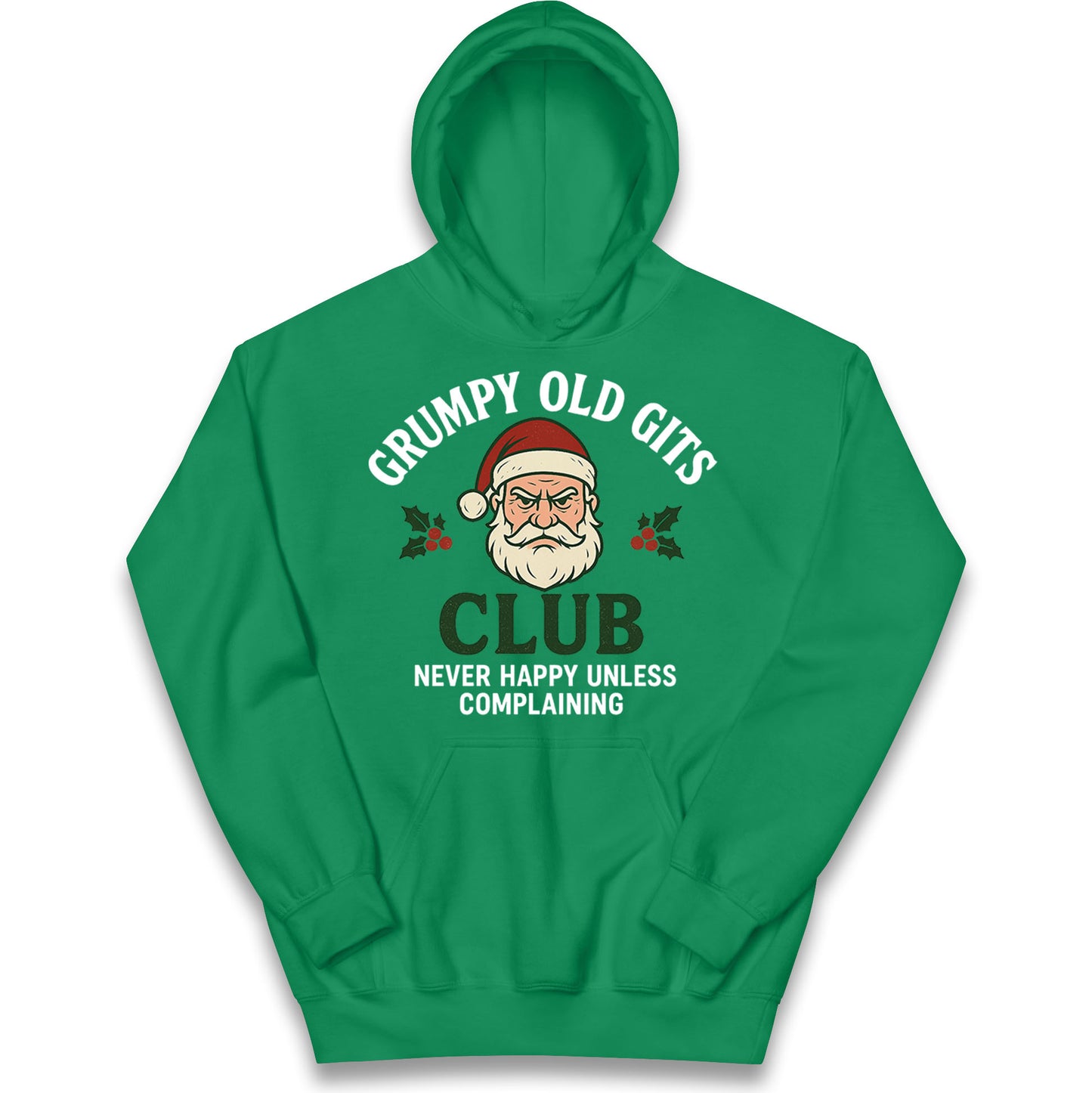 Grumpy Christmas Kids Hoodie