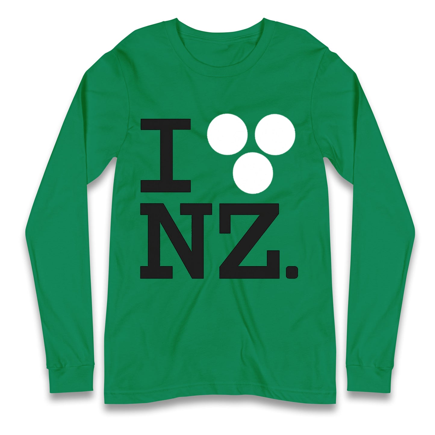I Love NZ Orlando Bloom Huffer Longsleeve T Shirt