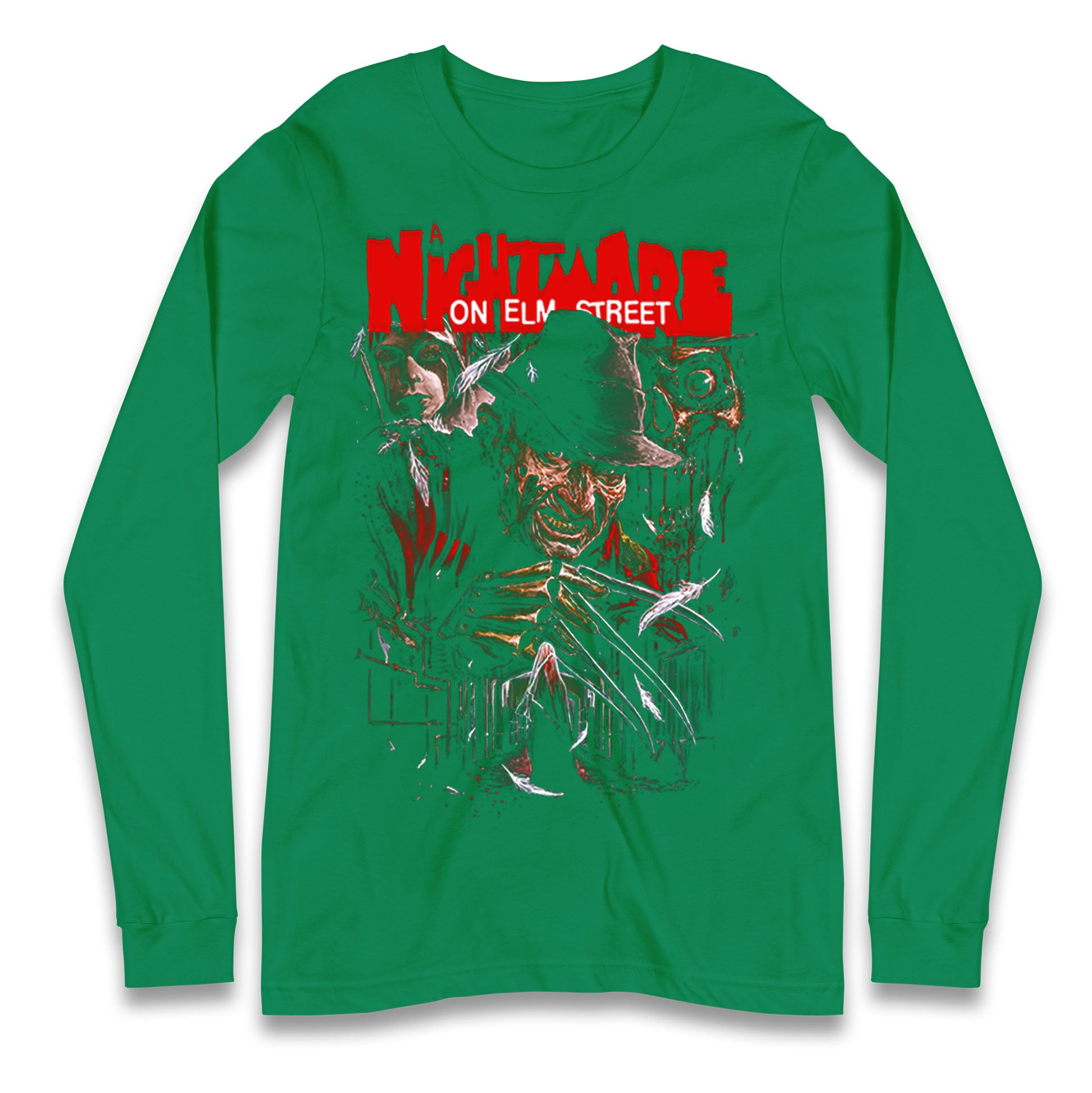 A Nightmare On Elm Street Longsleeve T Shirt 