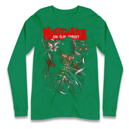 A Nightmare On Elm Street Longsleeve T Shirt 