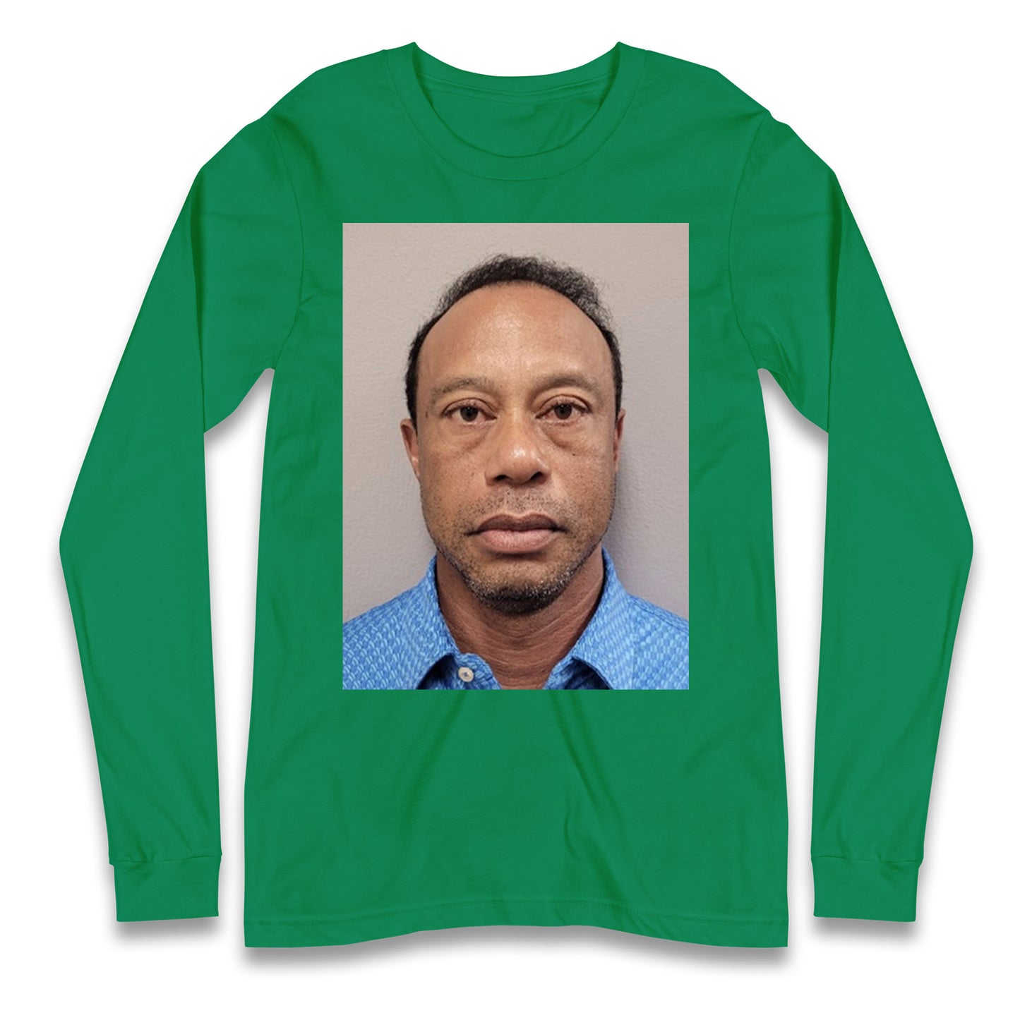 Tiger Woods Mugshot Longsleeve T Shirt