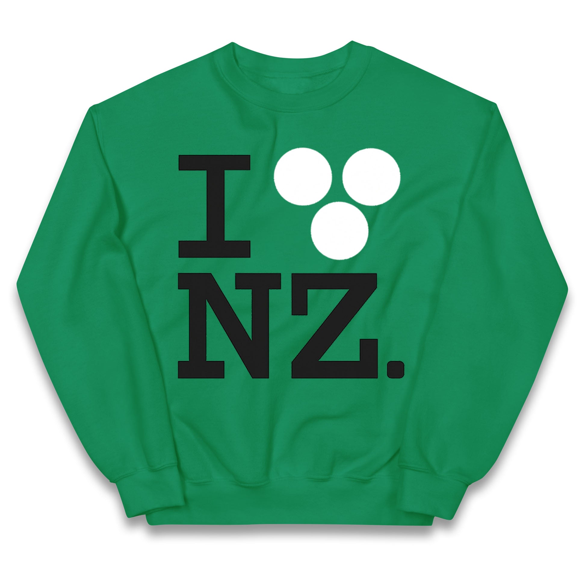I Love NZ Orlando Bloom Huffer Kids Jumper