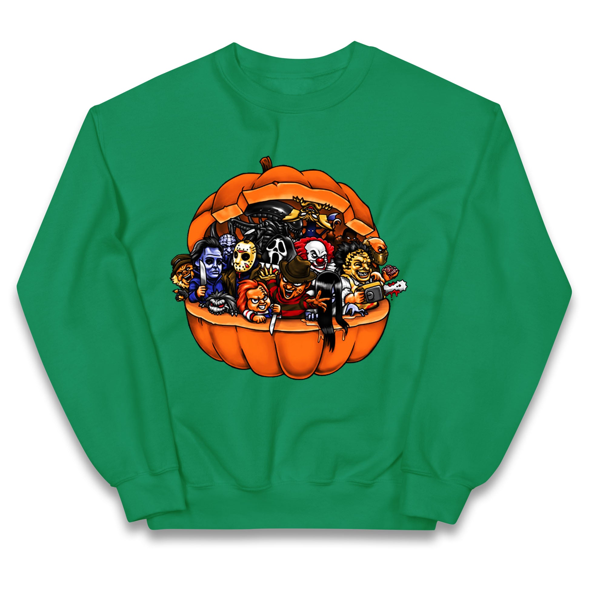 Super Villains Horror Friends Halloween Jumper