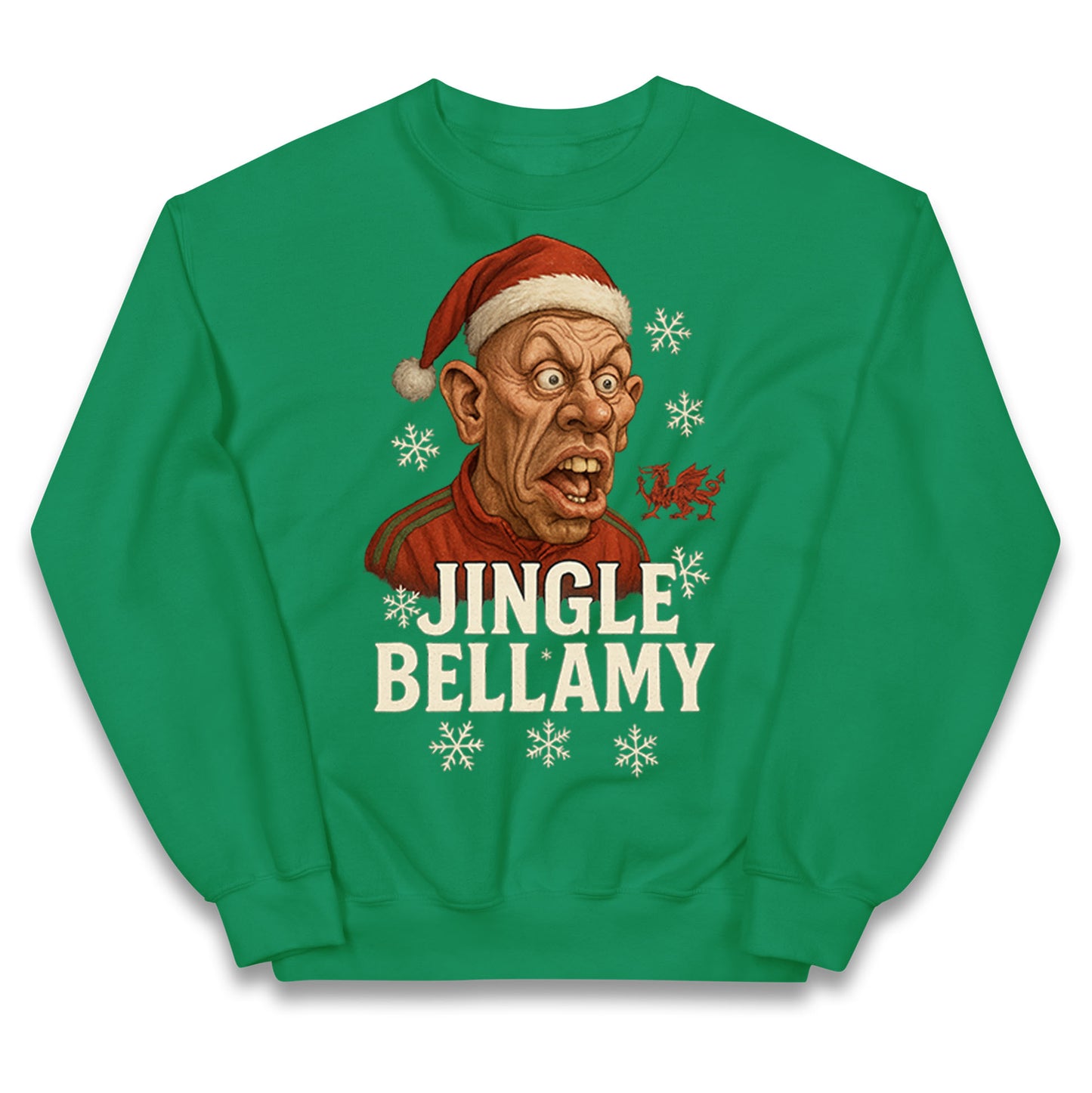 Craig Bellamy Christmas Kids Jumper 