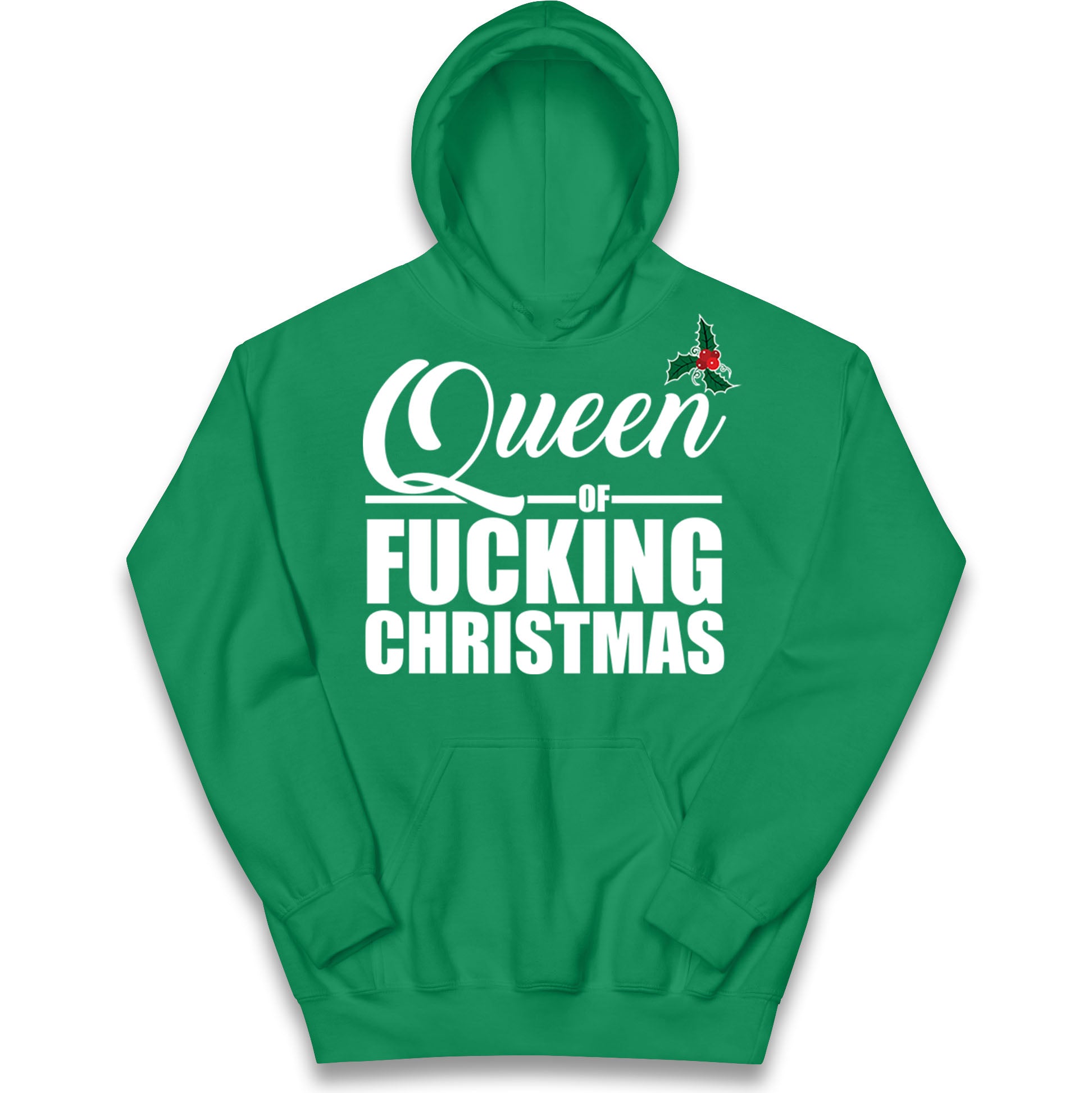 Nice Until Proven Naughty Kids Hoodie