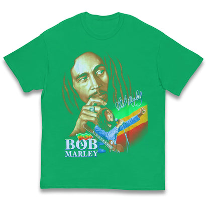 Bob Marley Iron Like A Lion Kids T Shirt