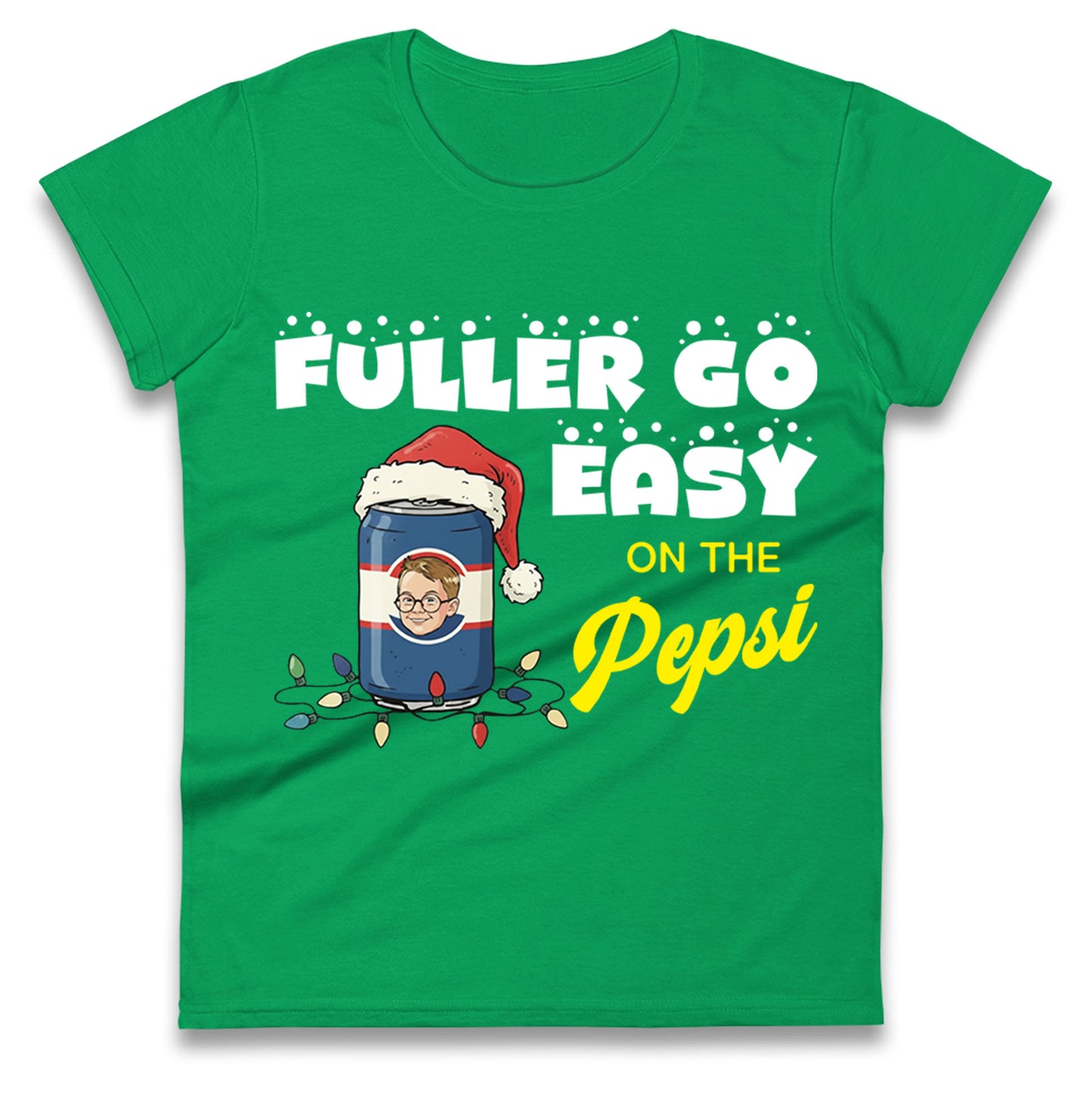 Home Alone Fuller Christmas Ladies T Shirt