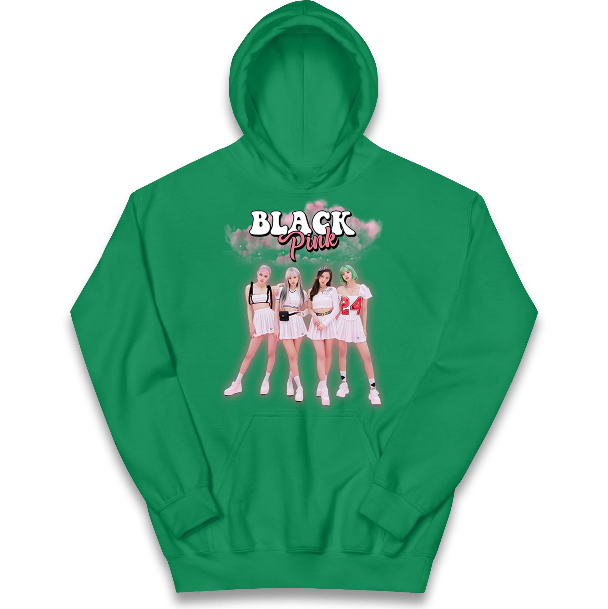 Blackpink K Pop Idol Band Kids Hoodie