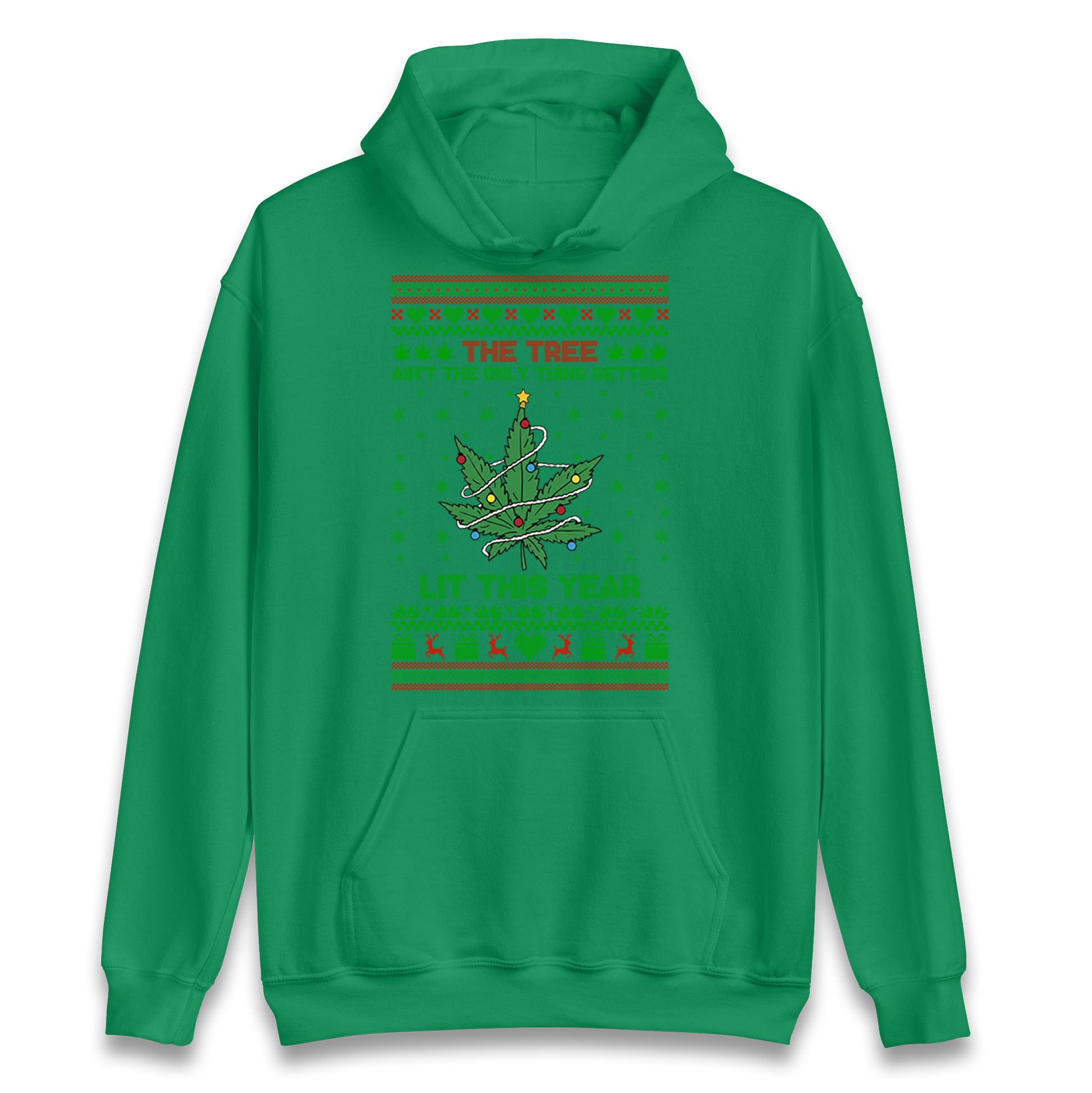 Cannabis Christmas Hoodie